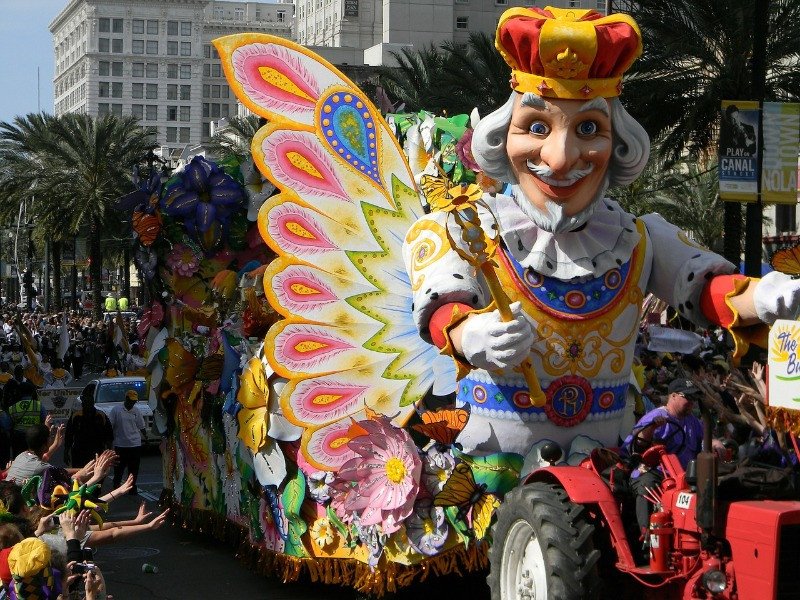 Mardi Gras in New Orleans 2022