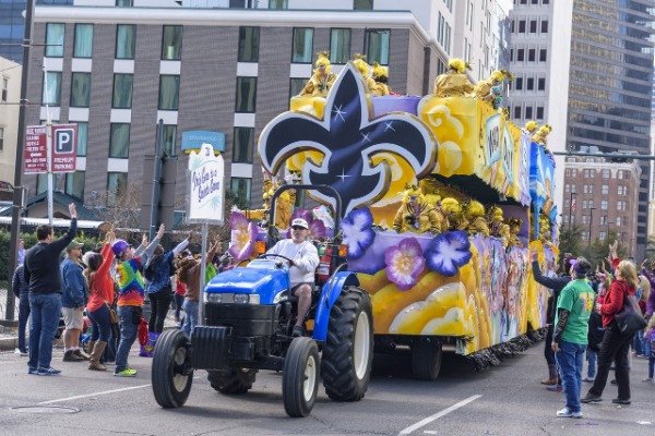 Mardi Gras in New Orleans 2022